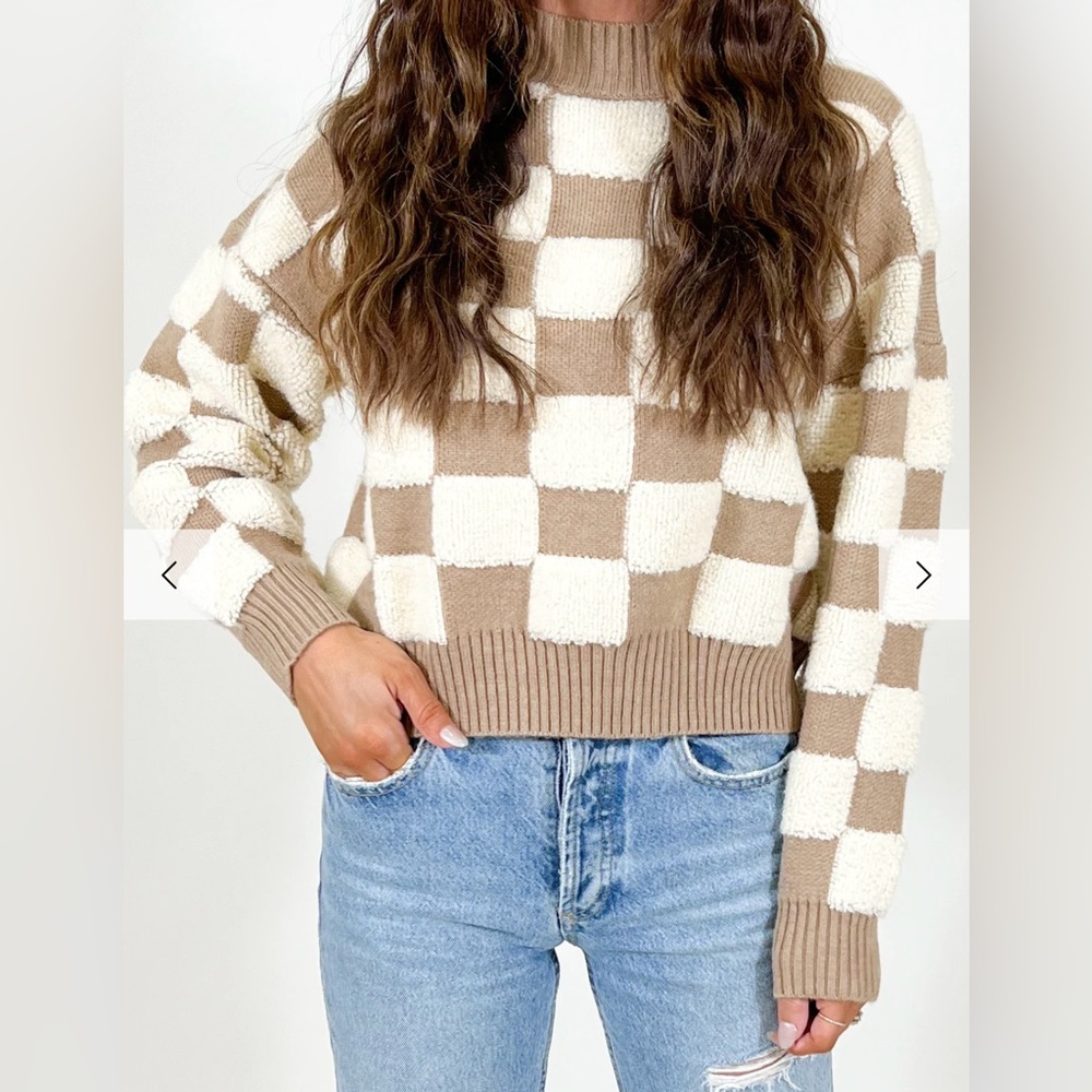 Mock Neck Sweater NWOT